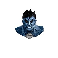 Masque Latex Deluxe Bizaro Superman - RUBIES - Adulte - Bleu - Homme