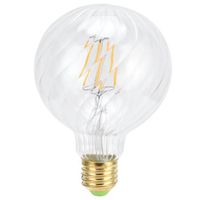 Sonew ampoule antique Ampoule à filament LED G95 E27 4W ampoule à intensité variable pour la décoration de café d'hôtel