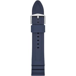MONTRE Bracelet de montre 22mm - J1951 - Bleu - Blanc - Classique - Femme - Athlétisme