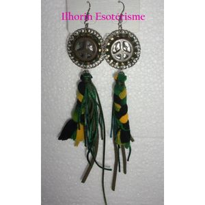 Boucle D Oreille Peace And Love Cdiscount