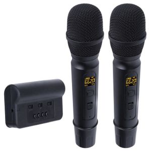 MICROPHONE - ACCESSOIRE Garosa microphone karaoké sans fil Microphone sans