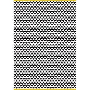 TAPIS D’EXTÉRIEUR Tapis d'extérieur SOLYS XL Verona - Polypropylène tressé - Moderne - 160 x 230 cm - Noir