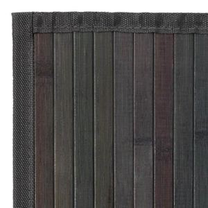 Tapis Bambou Gris