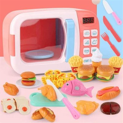 Accessoires de Cuisine en Bois pour Jeux de Rôle, Jouets d'Imitation Accessoires de Cuisine en Bois pour Jeux de Rôle, Jouets d'Imitation