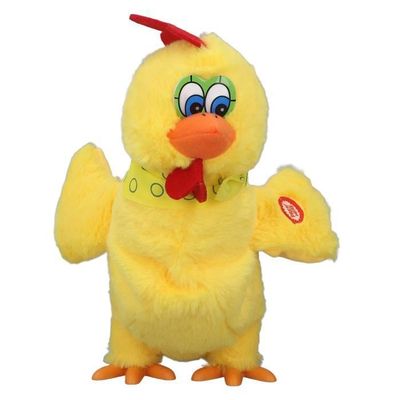 Cuifati Poule Electrique Pondeuse – Jouet Marcheur Interactif Avec Lumières Pour Enfants – Cadeau Anniversaire