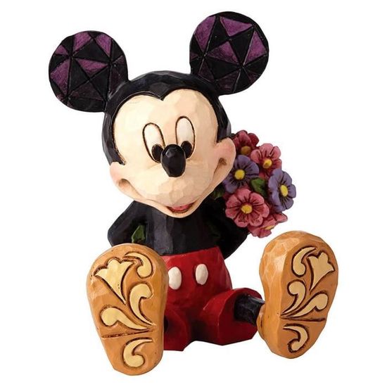 Figurine Fantôme Noir Collection Mickey Et Cie En Résine - Neuve Sous Blister