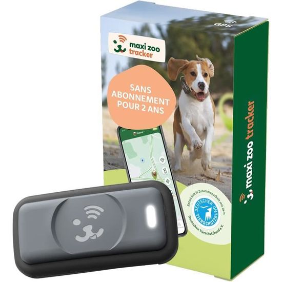 Maxi Zoo Tracker GPS pour Chien sans ABO Localisation sans