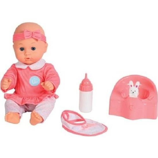 Poupon 30 Cm Bebe Boit Et Fait Pipi Cdiscount Jeux Jouets