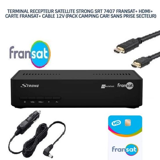 RECEPTEUR Satellite THR 7620 FRANSAT (EUTELSAT 5¡ Ouest