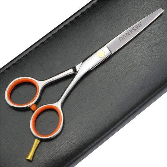 Ciseaux De Coiffure Titane 16.5cm - Acier Japonais, Réglables, Neufs