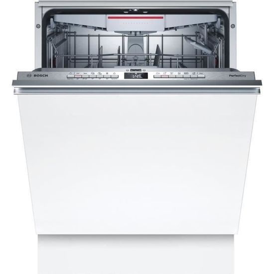 Lave-vaisselle tout intégrable BOSCH SMV6ZCX00E SER6 - 14 couverts - Induction - L60 cm 44dB