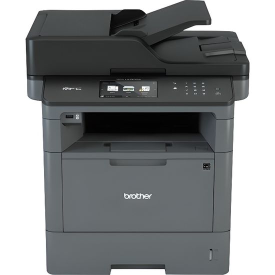 Imprimante multifonctions BROTHER MFC-L5750DW - Laser monochrome - USB 2.0, Wi-Fi, Ethernet - Recto-verso - A4