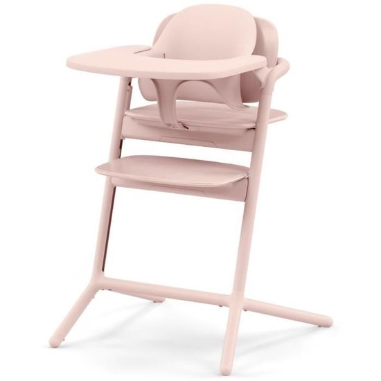 CYBEX Chaise Haute IRIS Or 3 En 1 – De 6 Mois à 99 Ans – Blanc – Plateau Bébé Inclus – Bois De Hêtre & Plastique