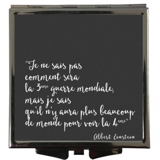 Miroir De Poche Carre Citation D Albert Einstein Achat Vente Miroir De Poche Miroir De Poche Carre Cit Cdiscount Miroir De Poche Carre Citation D Albert Einstein Achat Vente Miroir De Poche Miroir De Poche Carre Cit Cdiscount