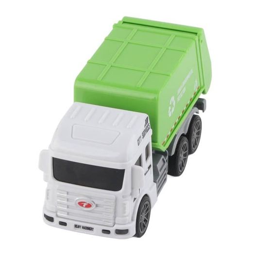 Lot 5 Mini Camions Poubelle Jouets – Crayons Pour Enfants – Colorés