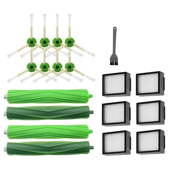 ZYNCUE Filtres Serpillères, Sacs à Poussière, Brosses Latérales Kit