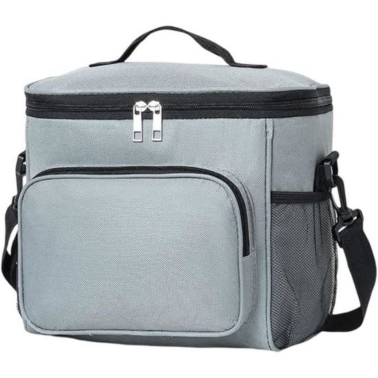 Sac Isotherme Pliable 10L/18L/35L – Conservation 12h, étanche, Poches Multiples, Pique-nique, Plage, Bureau