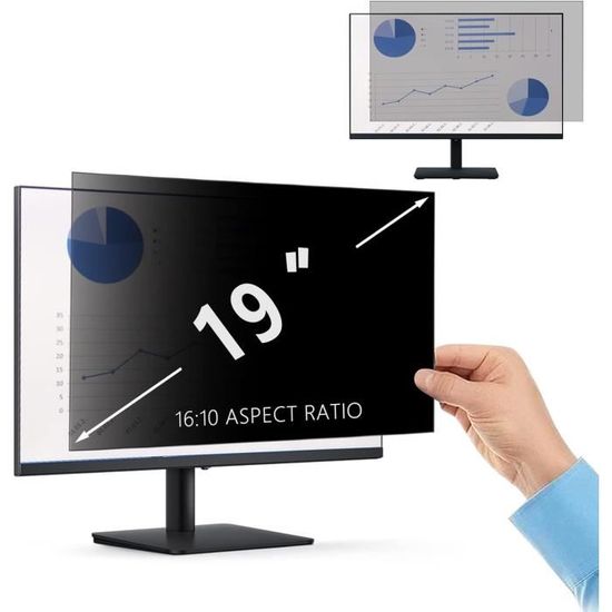 Filtre De Confidentialité 3M Pour écran 24 Pouces 16:10 – Modèle PF240W1B (neuf)