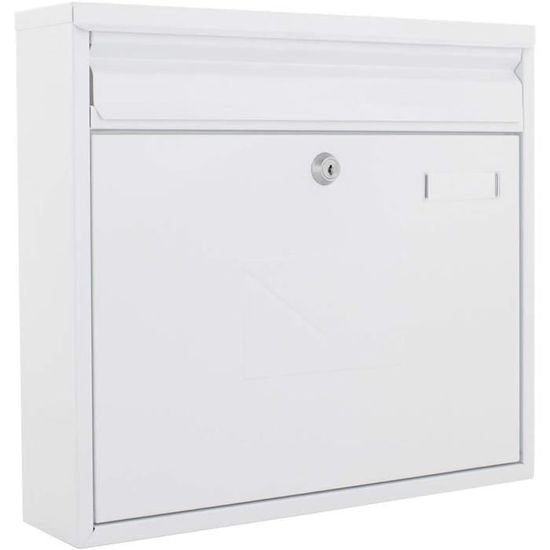 KYODOLED Boîtes Aux Lettres D'extérieur En Acier Avec Verrouillage