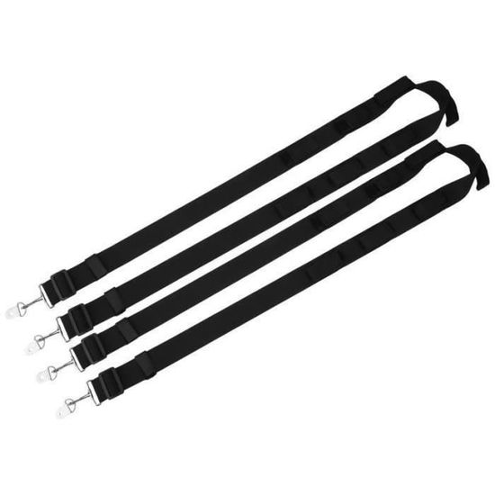 Lot de 2 sangles pour canne à pêche et ceinture de voiture