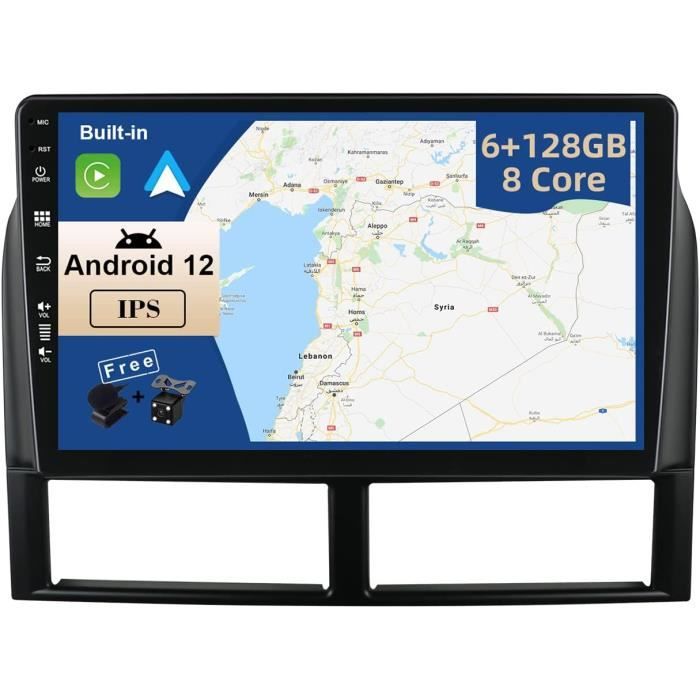 SXAUTO Android 14 Autoradio Für Jeep Grand Cherokee WK2 - 9 Zoll Mit Carplay & Android Auto