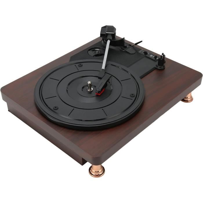 Platine Vinyle Bluetooth, Tourne-Disque Gramophone à L'ancienne Avec