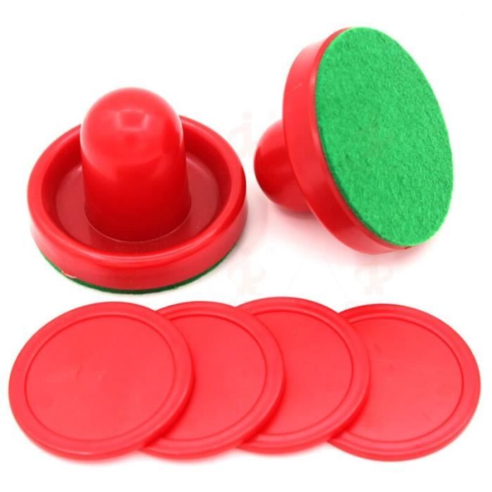 Vanne Et Rondelles Air Hockey 96 Mm Feutre Vert - Accessoires De Rechange