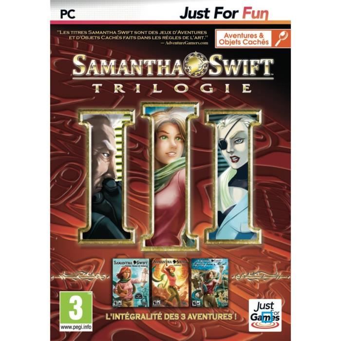 Just For Games Trilogie Samantha Swift 1+2+3 / Jeu PC