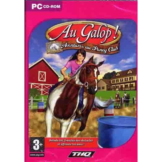 AU GALOP ! Aventures au Poney Club / JEU PC CD ROM