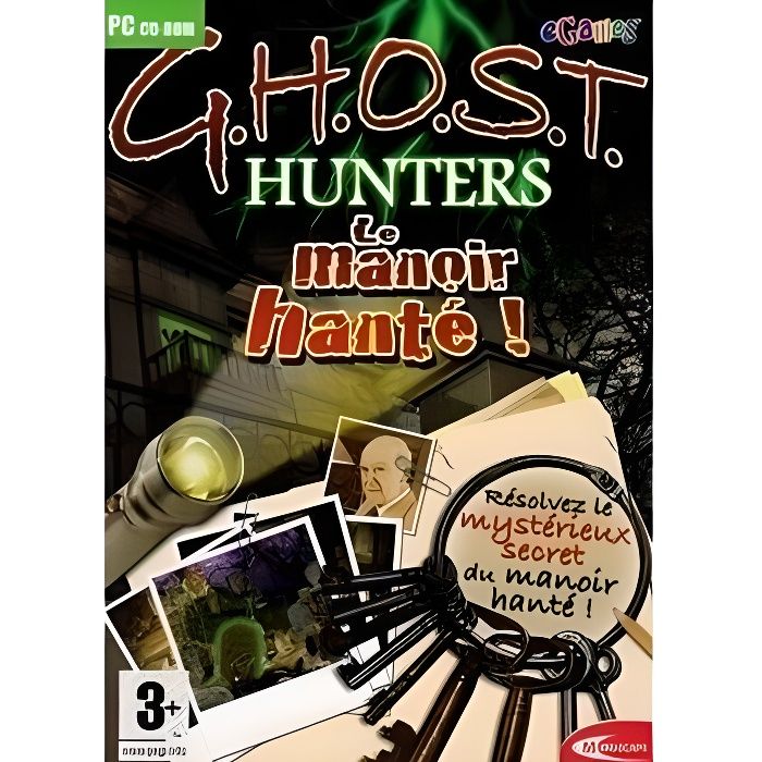 Mind Ghost Hunters Le Manoir Hante / Jeu PC