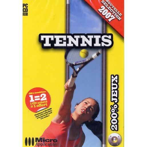Micro Application Tennis / PC Cd-Rom