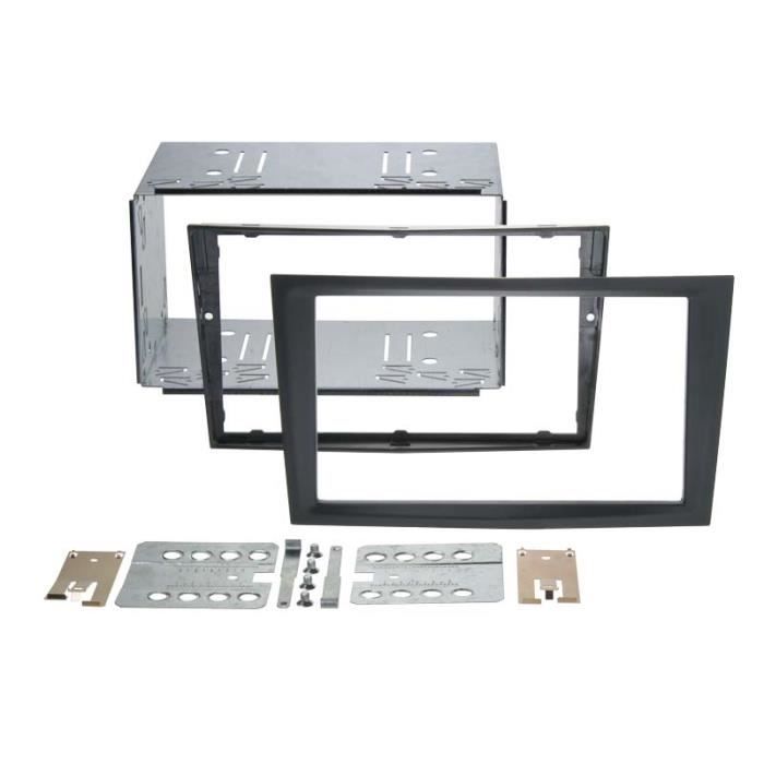 Adaptateur de façade soft touch 2-DIN Opel Astra H \
