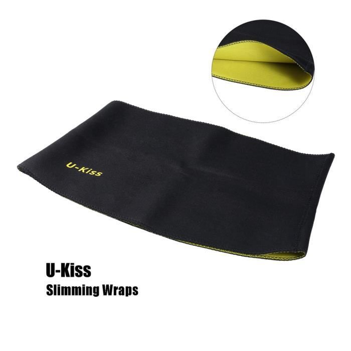 U-Kiss Ceinture Shaper Belt Vêtement De Sudation Sauna Minceur Sportif Taille Xl