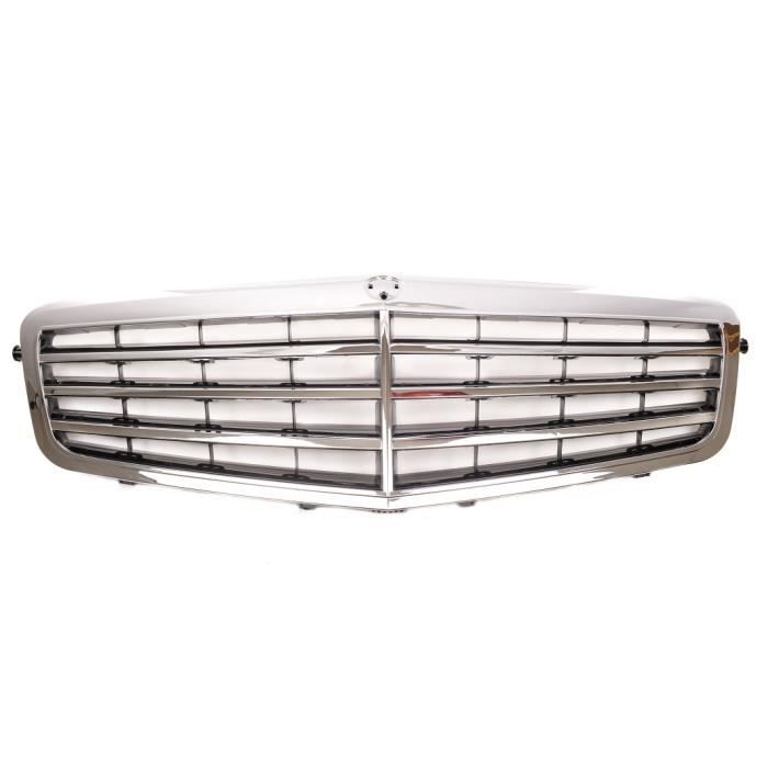 CALANDRE CHROME ET NOIR LOOK AVANTGARDE MERCEDES CLASSE E W212 PHASE 1 DE 03/2009 A 02/2013