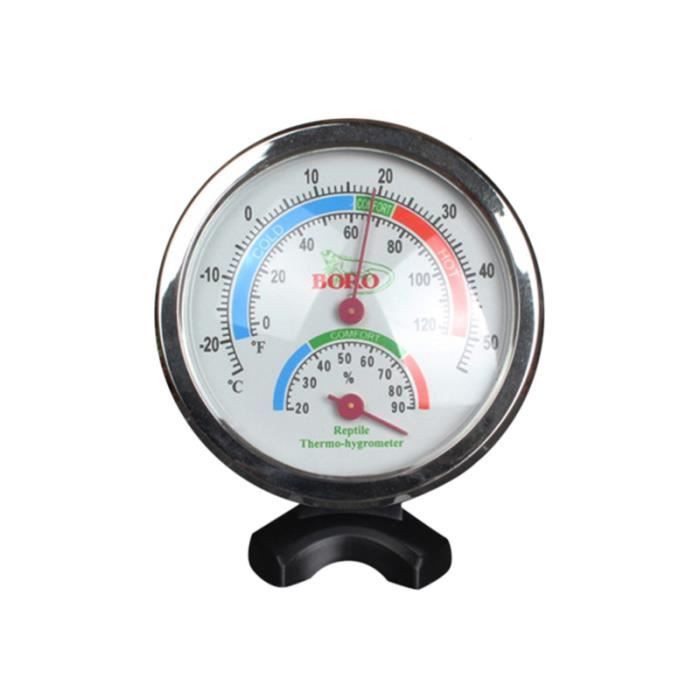 1 Pc reptile thermo-hygromètre jauge de température principale hygromètre d'humidité thermomètre pour COUVEUSE - INCUBATEUR