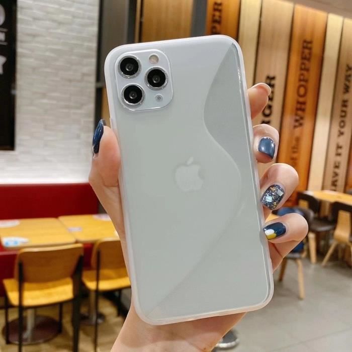 Coque Pour iPhone 11 Silicone Luxe Antichoc Transparent