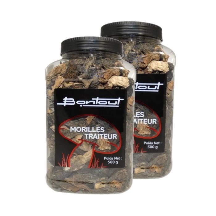 Bontout - Lot 2x Morille traiteur - Pot 500g