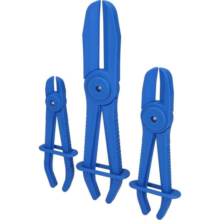 BRILLIANT TOOLS Jeu de colliers de serrage flexibles droits 3 pcs