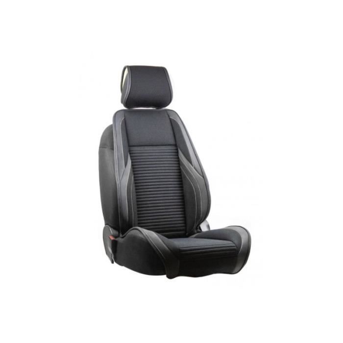 Couvre Siège Avant Cristal Noir pour SUZUKI IGNIS II (2003-12-2017-12)
