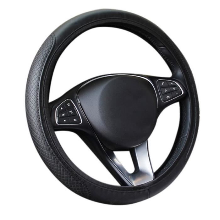 Couvre volant,Housse de volant universelle en Fiber de carbone pour voiture, housse de volant, élastique respirante, - Type B