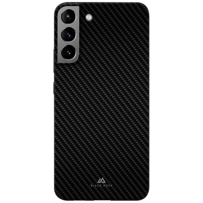 Black Rock Ultra Thin Iced Coque arrière Samsung Galaxy S22 carbone