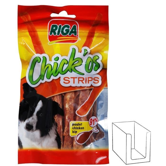 RIGA CHICK'OS strips pour chien