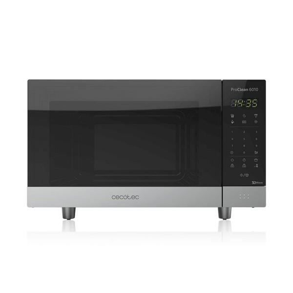 Micro-ondes avec plateau tournant 23 L 800W Noir Argenté - Micro ondes avec Controle Numérique