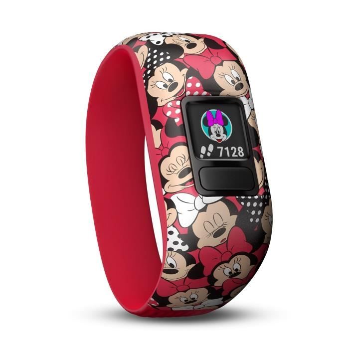GARMIN Bracelet d'activité Vivofit Jr. 2 DISNEY MINNIE - Mousse élastique