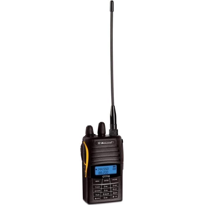 MIDLAND CT710 Talkie Walkie Bi-bandes UHF/VHF