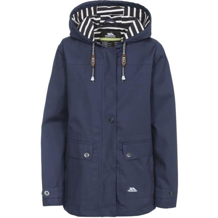 Trespass - Veste imperméable SEAWATER - Femme (Bleu marine)