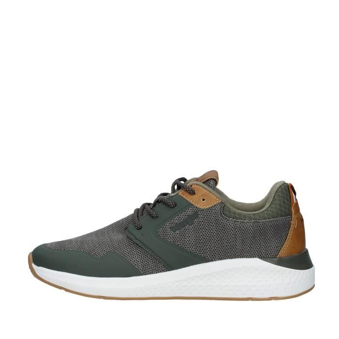 Wrangler WM01072A chaussures de tennis faible homme VERT
