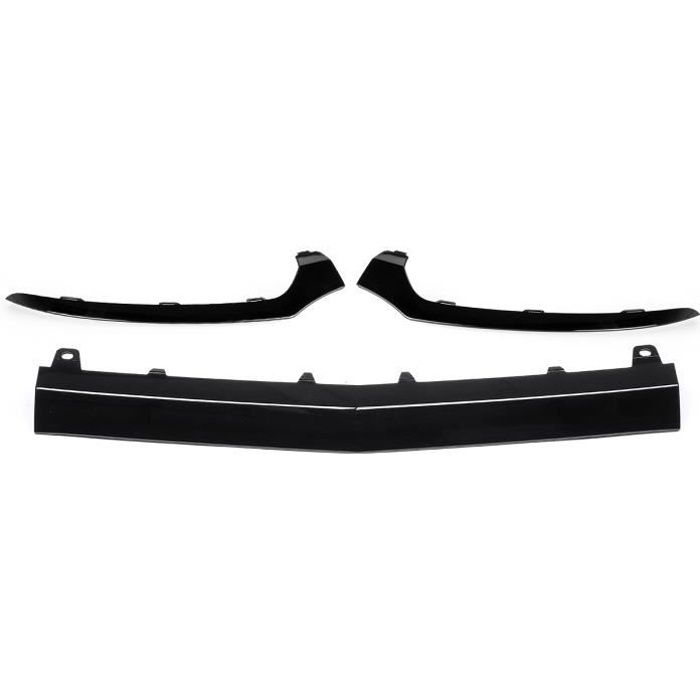 Ensemble Garniture Pare-chocs Avant Gauche Droite Noir Pour Mercedes Benz W205 Classe C AMG