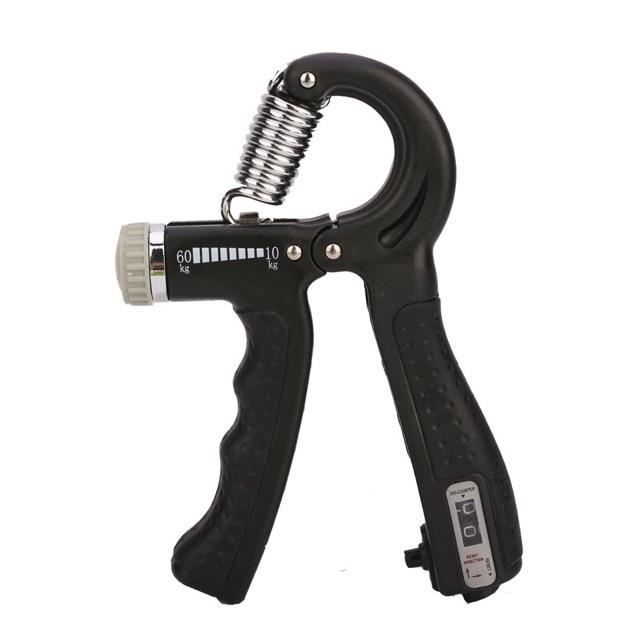 2 pièces Pince Exercice Force Poignee Musculation Main Appareil Grip Fitness10-60kg avec Comptage , Hand Grip Musculation , Muscleur