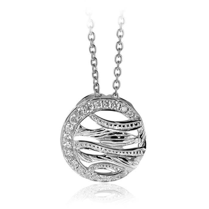 Orphelia Pendentif - Argent 925 - Oxyde de Zirconium - ZH-6031